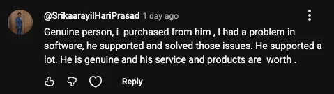 Customer Review Screenshot 3